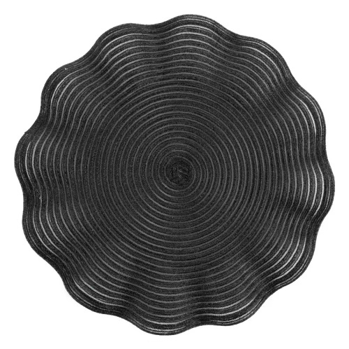 Eurofirany asztali alátét elegáns tányéralátét glamour stílus June black