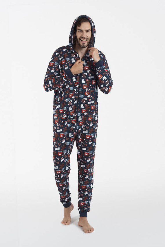 Rojas Italian Fashion férfi kezeslábas - print