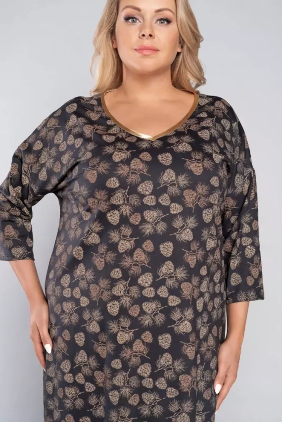 Pinnia női 3/4-es ing Italia Fashion - nyomtatás