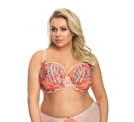 K 558 Rainbow puha melltartó Gorsenia - őszibarack