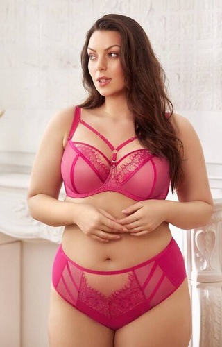 K 496 Paradise puha melltartó Gorsenia - amarant