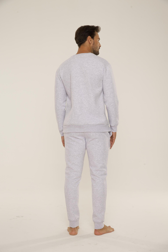 813 Indigo Férfi edzőruha a De Lafense-től - világos melange