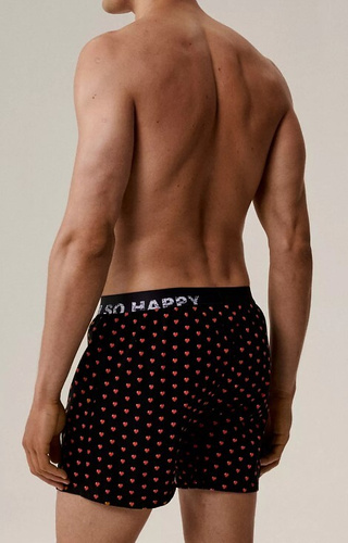 2GMB-011 Atlantic férfi boxeralsó - pamut, szívmintás, 2 db, 2db