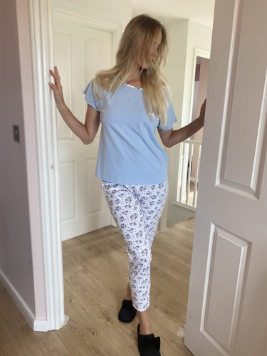 434 Maribell Forex Női pizsama - kék