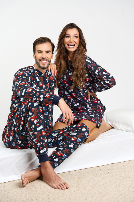 Sütik hálóing Olasz divat - print