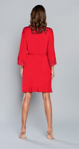 Samaria köntös olasz divat 3/4 ujjú - piros