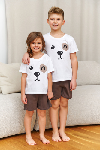 Doctor Nap 7411 gyermek pizsama 100% pamut uniszex