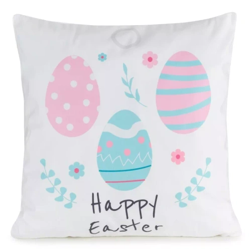 Eurofirany Wiosna 8– dekoratív húsvéti párnahuzat stílusos