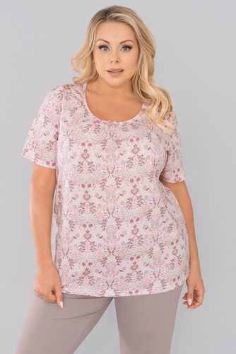 Kalmia Női pizsama rövid ujjú, 3/4 nadrág Olasz divat-print