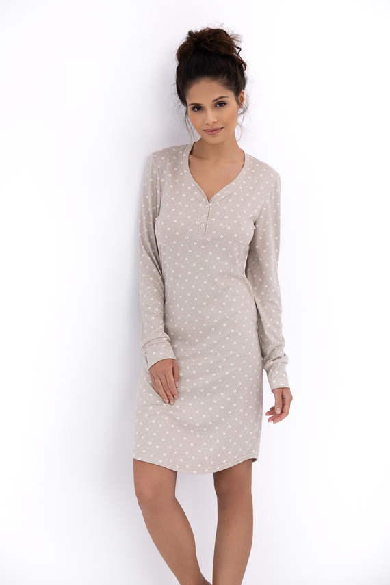 Baylee Sensis hálóing - női, virágos, gombokkal