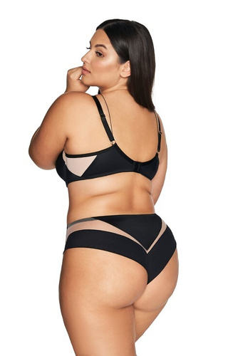 2136 Ava puha melltartó - fekete