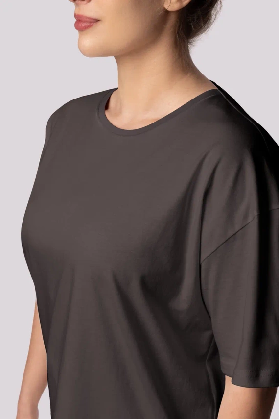 Bliss rövid ujjú női pizsama Mona grafit