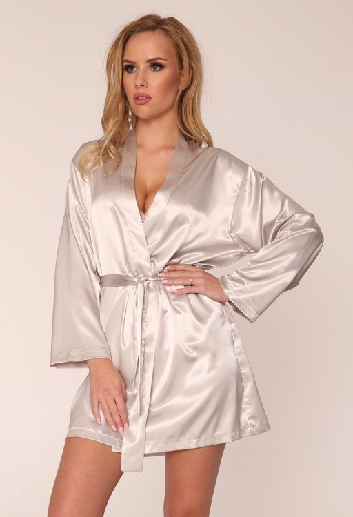 797 Klasszikus női háziköntös Forex - bézs