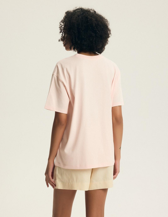 Nyári női pizsama 44479 Edris pamut és viszkóz