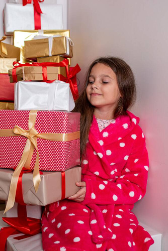 998 Bowtie Forex gyermek fürdőköpeny - kék