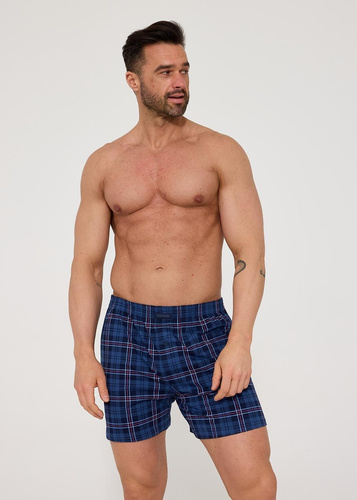 Cornette Comfort 002/338 – sötétkék, 100% pamut férfi boxeralsó