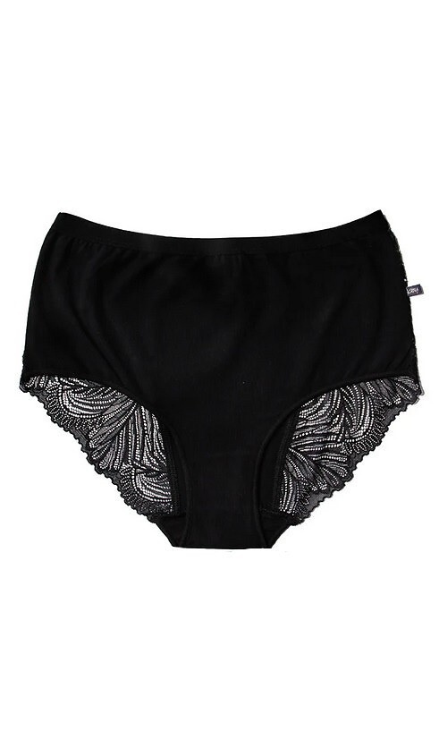 Női alsó LPF 112 Key maxi bikini pamutból – kényelmes 2 darabos csomag