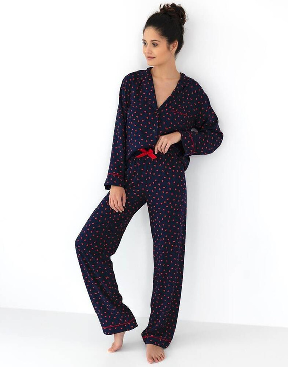 Sophia Női pizsama Sensis - sötétkék