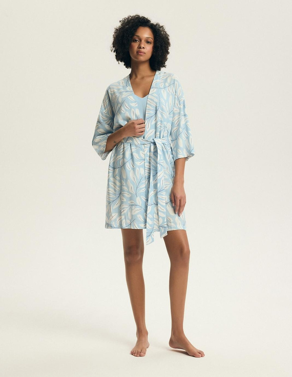 Női köntös 44483 Estes 100% viszkóz 3/4 ujj