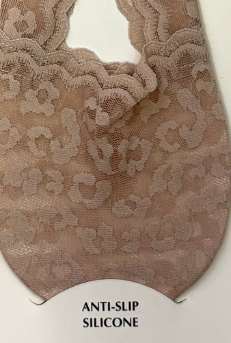Balerina Magnetis – Rugalmas Koronka, Szilikon Pánt, Sima Talp champagne