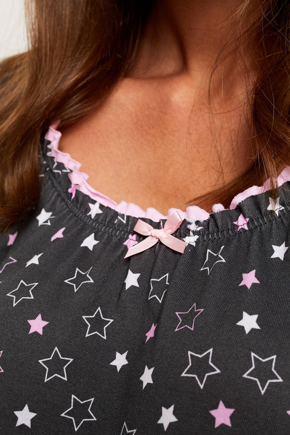 Antilia 3/4 ujjú hálóing Olasz divat - print