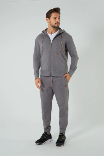 Darwin Italian Fashion férfi pulóver - melange