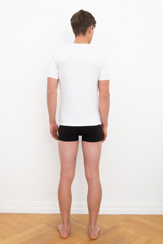 Ikar Férfi rövid ujjú póló Italian Fashion - fehér