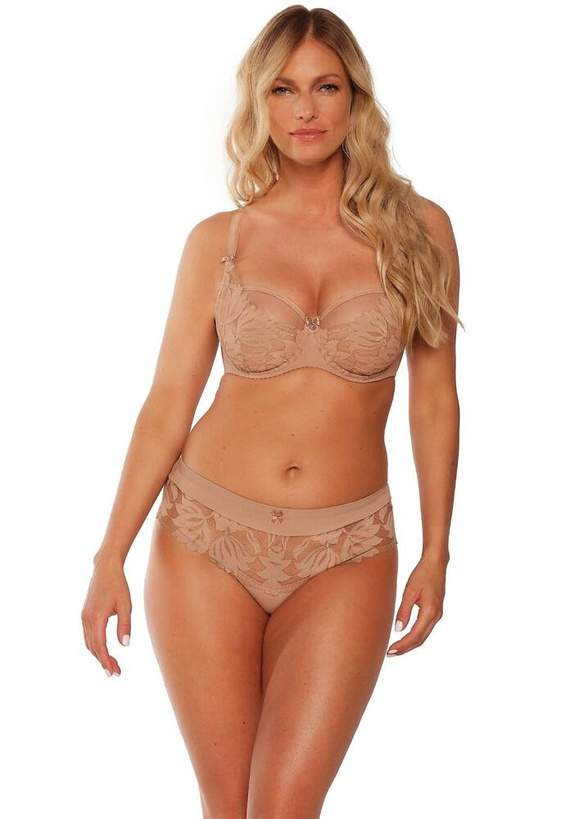 GFB 1135 Nike Gaia női brazil bugyi - mokka