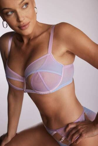 SC-1122 Alena Soft melltartó Kinga - kék