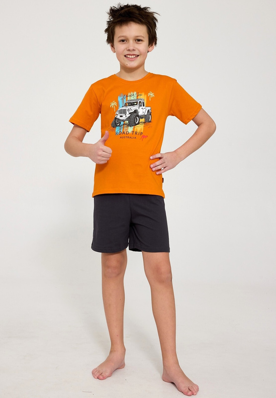 Cornette Young Boy 476/124 Road Trip 2 fiú pizsama 100% pamut