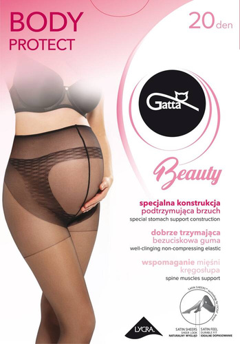 Gatta Body Protect 20 rajstopy ciążowe- golden