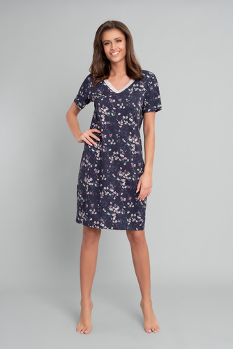 Evita rövid ujjú hálóing Olasz divat - print