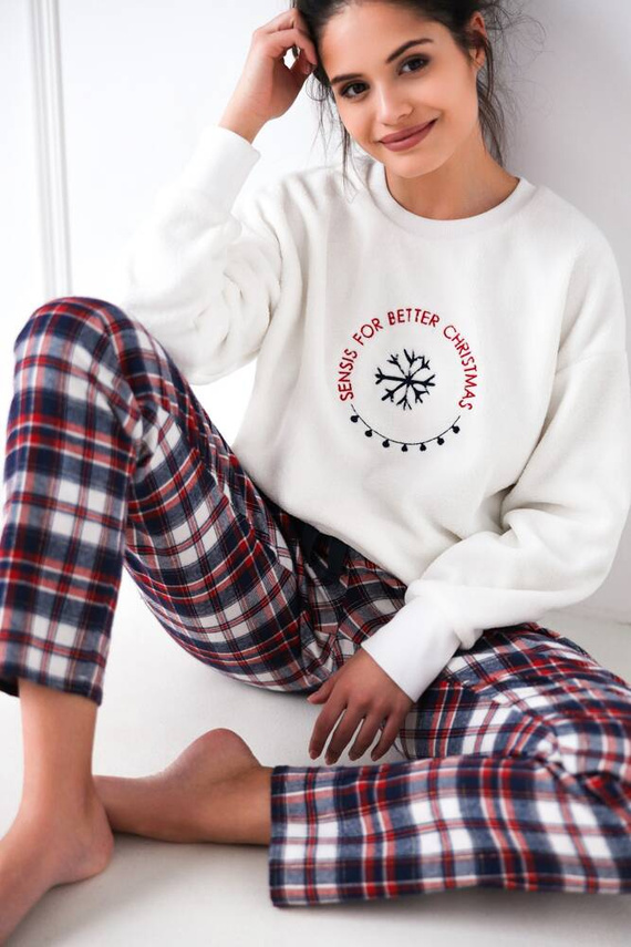 Better Női pizsama Sensis - krém - krém