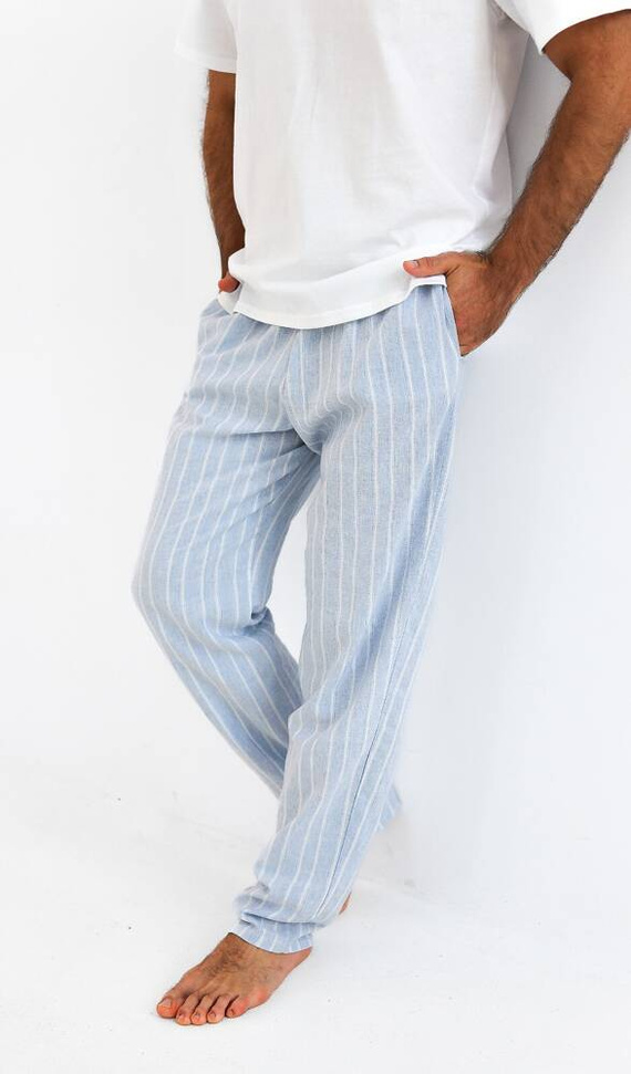 David Sensis férfi pizsama - gyöngyház