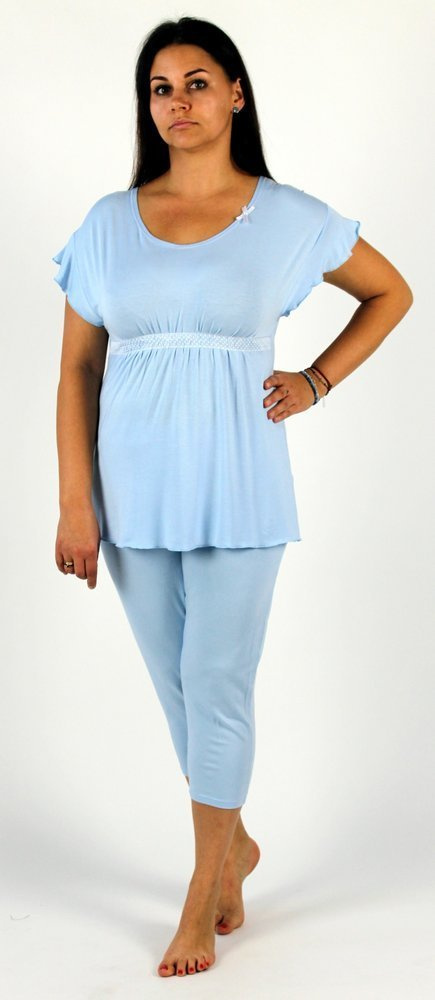 448 Julie Női 3/4 pizsama - kék