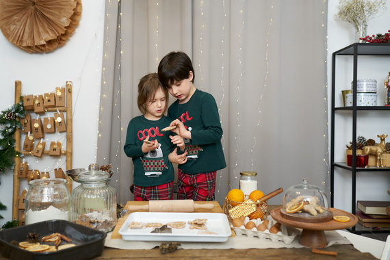 Tess Gyermek pizsama Italian Fashion - zöld/print