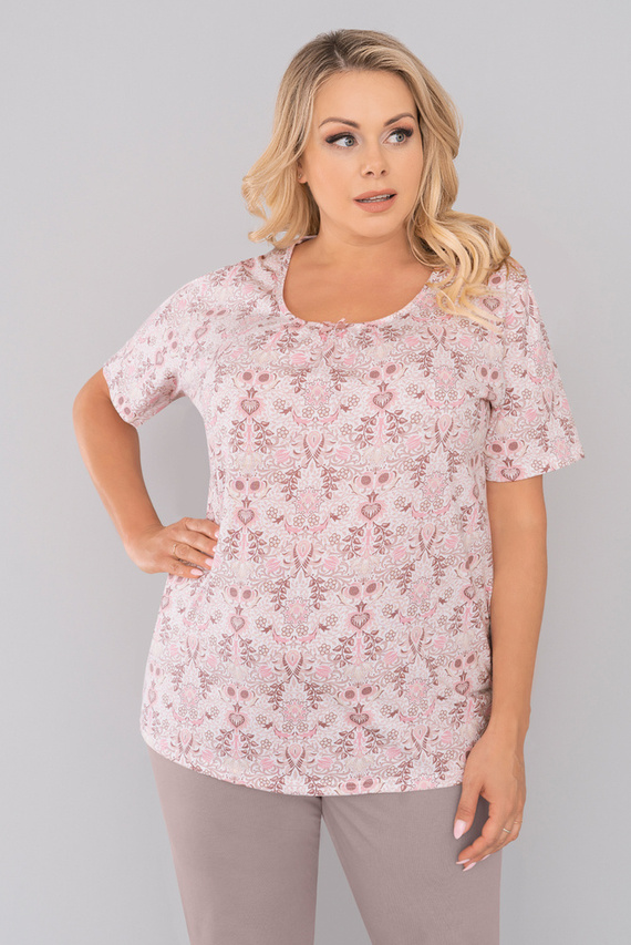 Kalmia Női pizsama rövid ujjú, 3/4 nadrág Olasz divat-print