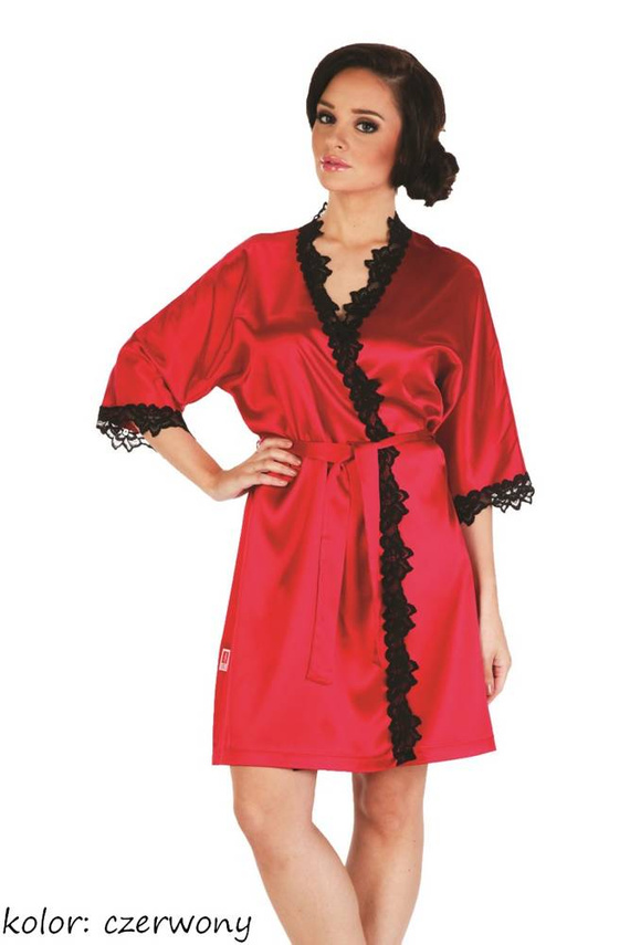 929 Kleoree Női fürdőköpeny De Lafense - piros