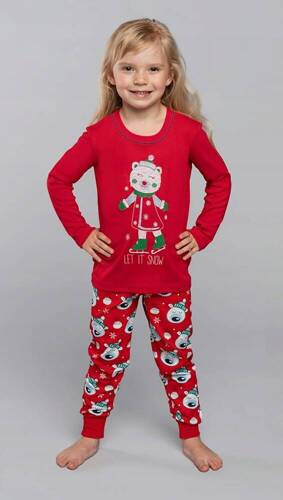 Czoka Lány pizsama Olasz divat - piros