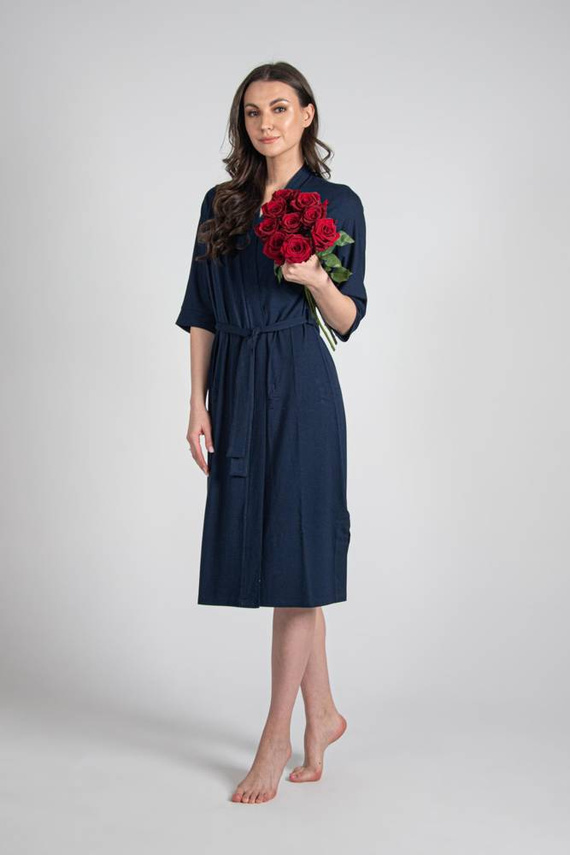 942 Visa Hosszú köntös De Lafense - tengerészkék