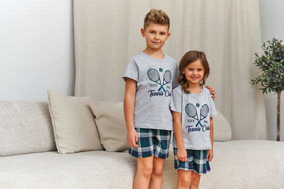 Doctor Nap 7402 Tennis gyerek pizsama pamut