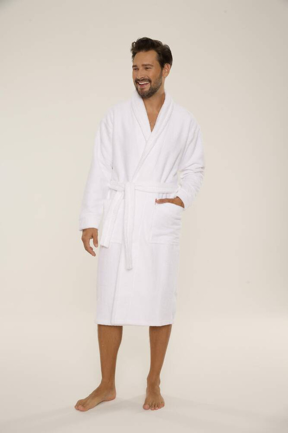 735 Manuele De Lafense férfi köntös - fehér