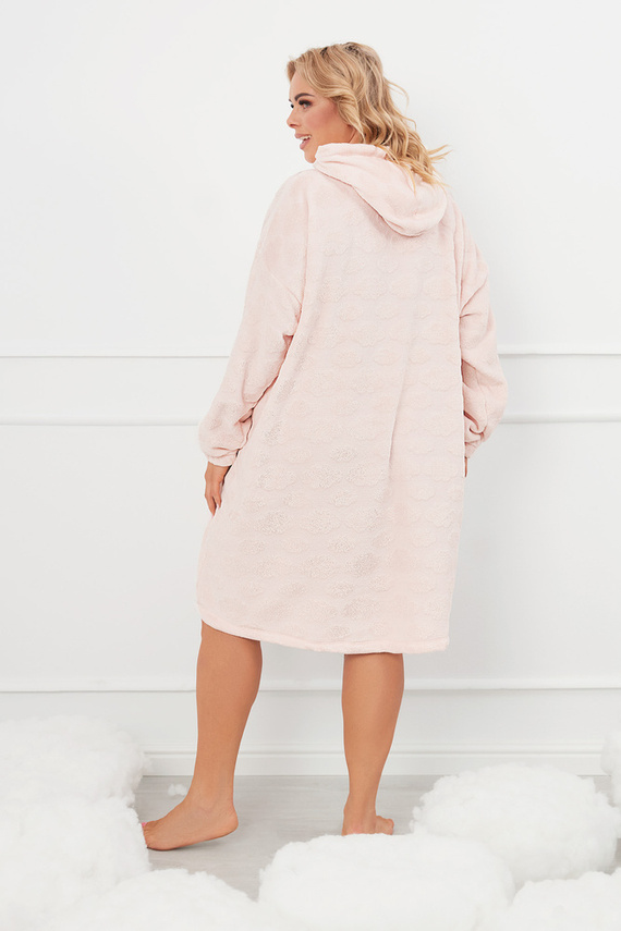 Runa Női kapucnis blúz Italian Fashion - rózsaszín