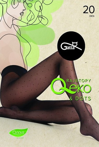Gatta Q-Eko & Dots 20 den női harisnyanadrág – matt, pöttyös harisnya daino