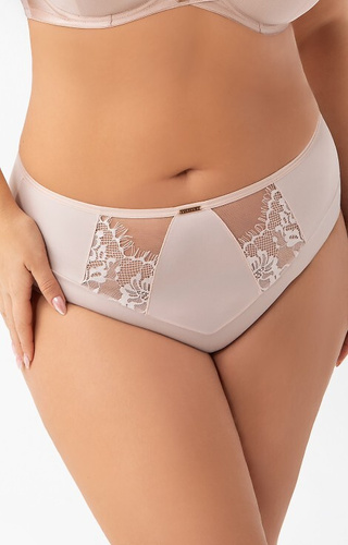 Figs K 938 Evia Gorsenia bézs - elegáns bugyi hímzéssel egy szetthez