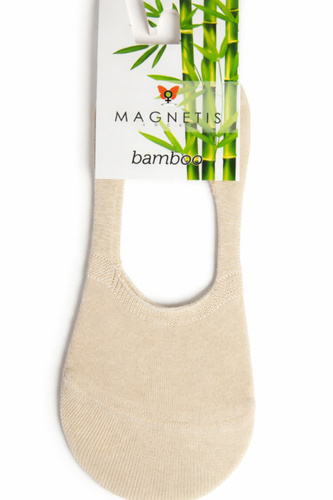 Magnetis Bamboo 251145 láthatatlan balerina zokni kényelmes beige