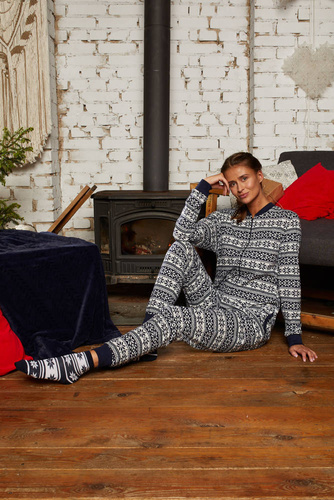 Alaska Női overall Olasz divat - tengerészkék