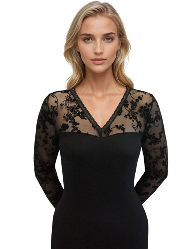 Eldar Amalia női blúz - viszkóz, hosszú ujjú, elegáns, elegáns