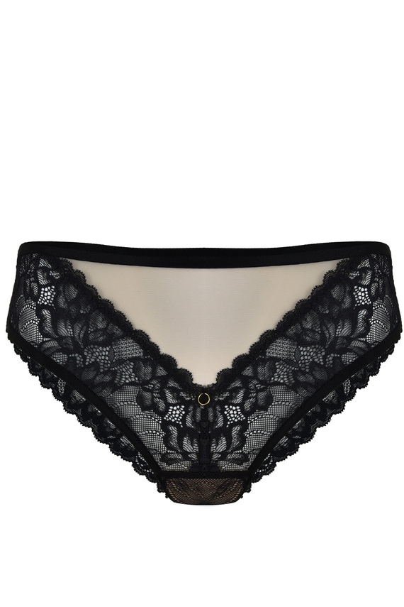 19235 Magic Brasil alsónadrág Mediolano - csipke, húsos tüll, arany akcentussal