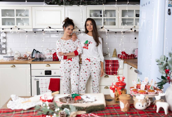 Lillian Sensis női pizsama -ecru színű